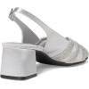 David Tate Women’s Desire Heeled Sandal(Silver)