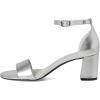David Tate Women’s Timeless Heeled Sandal(Silver)