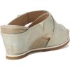 Donald J Pliner Women’s Irini Wedge Sandal(Light Bronze)