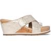 Donald J Pliner Women’s Irini Wedge Sandal(Platino)