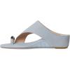 Donald J Pliner Women’s Vesna Wedge Sandal(Light Blue)
