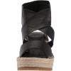 Eileen Fisher Women’s Willow Espadrille Wedge Sandal(Black)