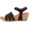 Eurosoft by Sofft Women’s Ericka Wedge Sandal(Black)