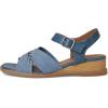 Eurosoft by Sofft Women’s Maeve Wedge Sandal(Azanti Blue)