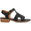 Eurosoft by Sofft Women’s Naidley Flat Sandal(Black)