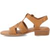 Eurosoft by Sofft Women’s Naidley Flat Sandal(Tan)