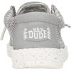 HEYDUDE Baby-Girls Wendy Stretch Mesh (Toddler)(Light Grey)