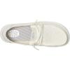 HEYDUDE Girl’s Wendy Eyelet Lace (Little Big Kid) Loafer(White)