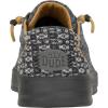 Hey Dude Women’s Karina Textured Boho Sneaker(Black)