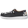Hey Dude Women’s Wendy Animal(Black/Cow)