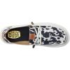 Hey Dude Women’s Wendy Animal(White/Black Cow Print)