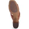 Johnston & Murphy Women’s Everly Buckle Slide Sandals, 2.5” Slip On Heels for Women, Women’s Heeled Sandals(Cognac/Brn)