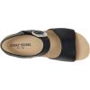 Josef Seibel Women’s Quinn 16 Wedge Sandal(Black)