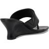 Madewell womens Reese Thong Wedge(True Black)