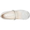 NINA Baby-Girl’s Jory (Little Big Kid) Ballet Flat W/Flower(White Smooth)