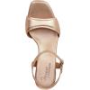Naturalizer Women’s Grace Ankle Straps Heeled Sandal(Rose Gold Leather)