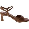 Naturalizer Women’s Grace Ankle Straps Heeled Sandal(Taupe Leather)