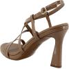 Naturalizer Women’s Luisa Heeled Dress Sandal(Taupe Patent Leather)