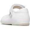 Naturino Girl’s Olya (Toddler/Little Kid) Mary Jane Flat(White)