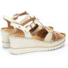 PIKOLINOS Wedge Sandals Leather Aguadulce for Woman(Nata)