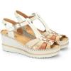 PIKOLINOS Wedge Sandals Leather Aguadulce for Woman(Nata)