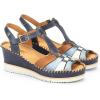 PIKOLINOS Wedge Sandals Leather Aguadulce for Woman(Pacific)