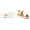 PIKOLINOS Wedge Sandals Leather Palma for Woman(Nata)