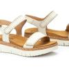 PIKOLINOS Wedge Sandals Leather Palma for Woman(Nata)