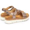 PIKOLINOS Wedge Sandals Leather Palma for Woman(Stone)