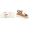 PIKOLINOS Wedge Sandals Leather Palma for Woman(Stone)