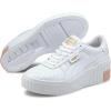 PUMA Women’s Cali Wedge Sneaker, AD Template Size(Puma White Apricot Blush)