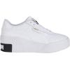 PUMA Women’s Cali Wedge Sneaker, AD Template Size(Puma White Puma Black)