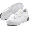 PUMA Women’s Cali Wedge Sneaker, AD Template Size(Puma White Puma Black)