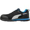 PUMA Women’s Levity Knit Low Astm Eh Industrial and Construction Shoes(Black/Blue)