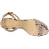 SCHUTZ Women’s Aurora Mid Sandal(Beige Latte)