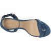 SCHUTZ Women’s Aurora Mid Sandal(Belize Blue)