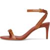 SCHUTZ Women’s Aurora Mid Sandal(Cuoio Brown)