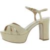 SCHUTZ Women’s Keefa Sandal(Natural/Light Wood)