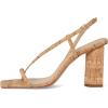 SCHUTZ womens Heloise Block(Natural/Light Wood)