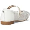 Sam Edelman Girl’s Mave Fade (Little Big Kid) Ballet Flat(White)