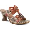 Spring Step L’Artiste Women’s Alania Sandal(Orange Multi)