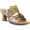 Spring Step L’Artiste Women’s Alania Sandal(Yellow Multi)