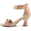 Spring Step L’Artiste Women’s Aquavelva Pump(Peach Multi)