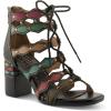 Spring Step L’Artiste Women’s Artdeco Sandal(Black Multi)