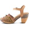 Spring Step L’Artiste Women’s Miabella Sandal(Beige Multi)