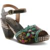Spring Step L’Artiste Women’s Miabella Sandal(Black Multi)