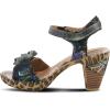 Spring Step L’Artiste Women’s Wildcat Sandal(Black Multi)