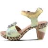 Spring Step L’Artiste Women’s Wildcat Sandal(Lime Green Multi)