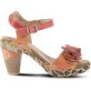 Spring Step L’Artiste Women’s Wildcat Sandal(Peach Multi)