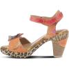 Spring Step L’Artiste Women’s Wildcat Sandal(Peach Multi)